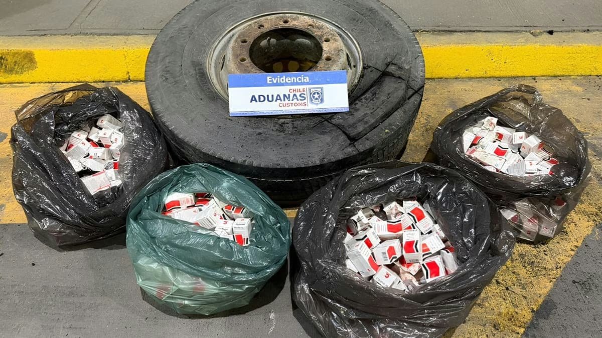 Camionero quiso cruzar de Mendoza a Chile con fármacos para dopar caballos ocultos en una rueda