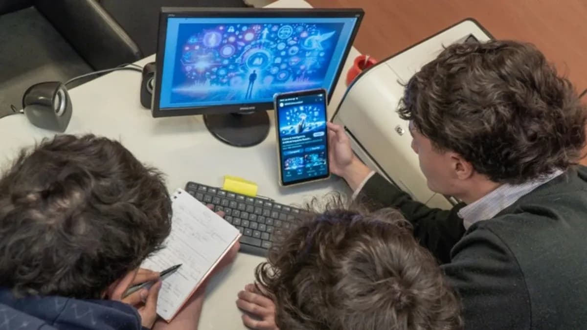 Inteligencia artificial en las aulas: advierten sobre los desafíos de su uso y la necesidad de capacitar a docentes y alumnos