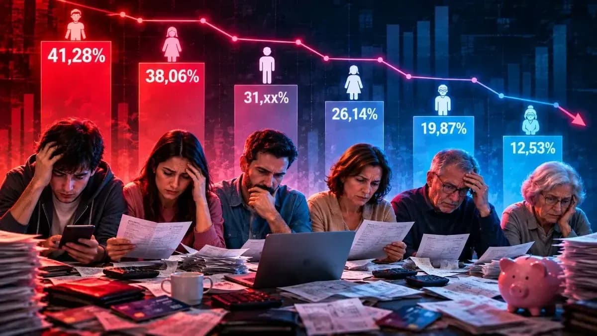 Cuatro de cada diez jóvenes endeudados de hasta 25 años tienen pagos atrasados en San Nicolás