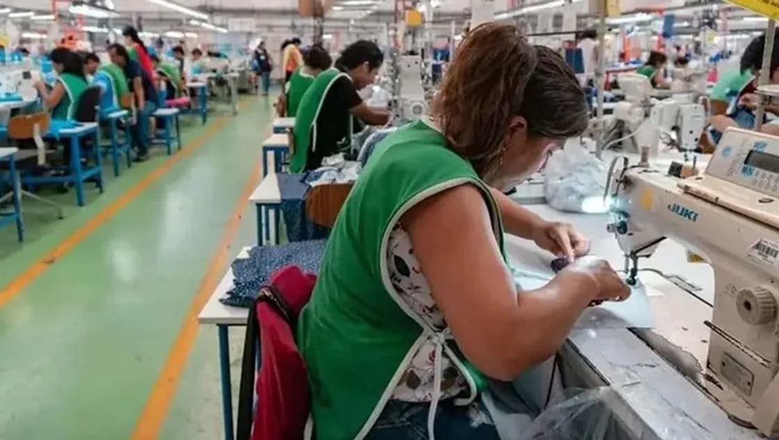 La industria textil profundizó su crisis en 2026: la actividad cayó 22,6% y se perdieron más de 28.000 empleos