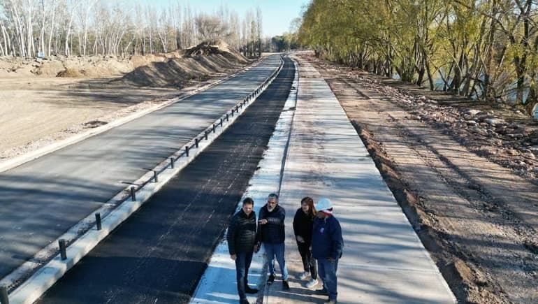 Neuquén amplió a 34 kilómetros sus paseos costeros y avanza con nuevas obras hacia Bocahue