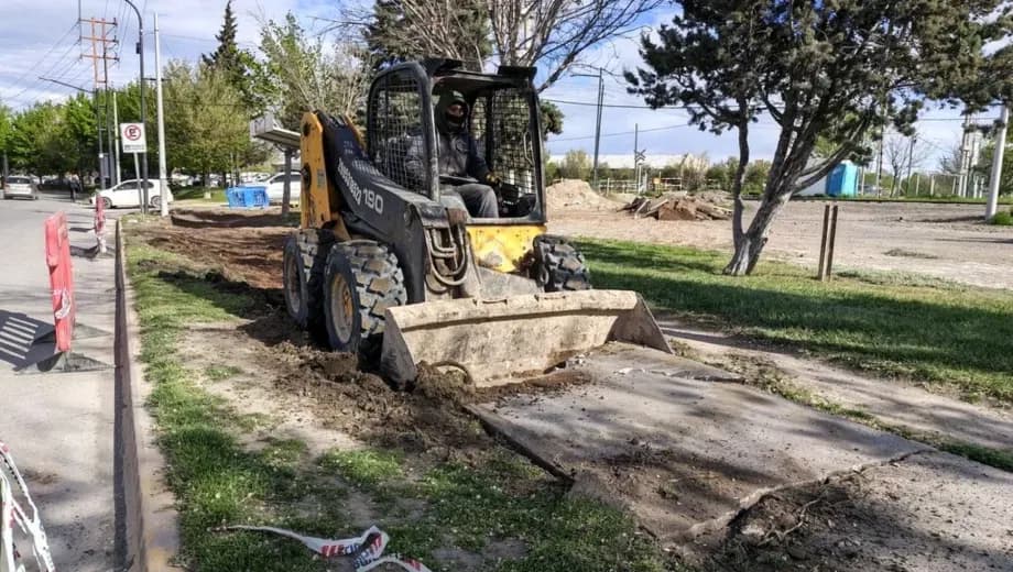 Cipolletti puso en marcha el Parque del Mercado, una obra que renovará el acceso a la ciudad